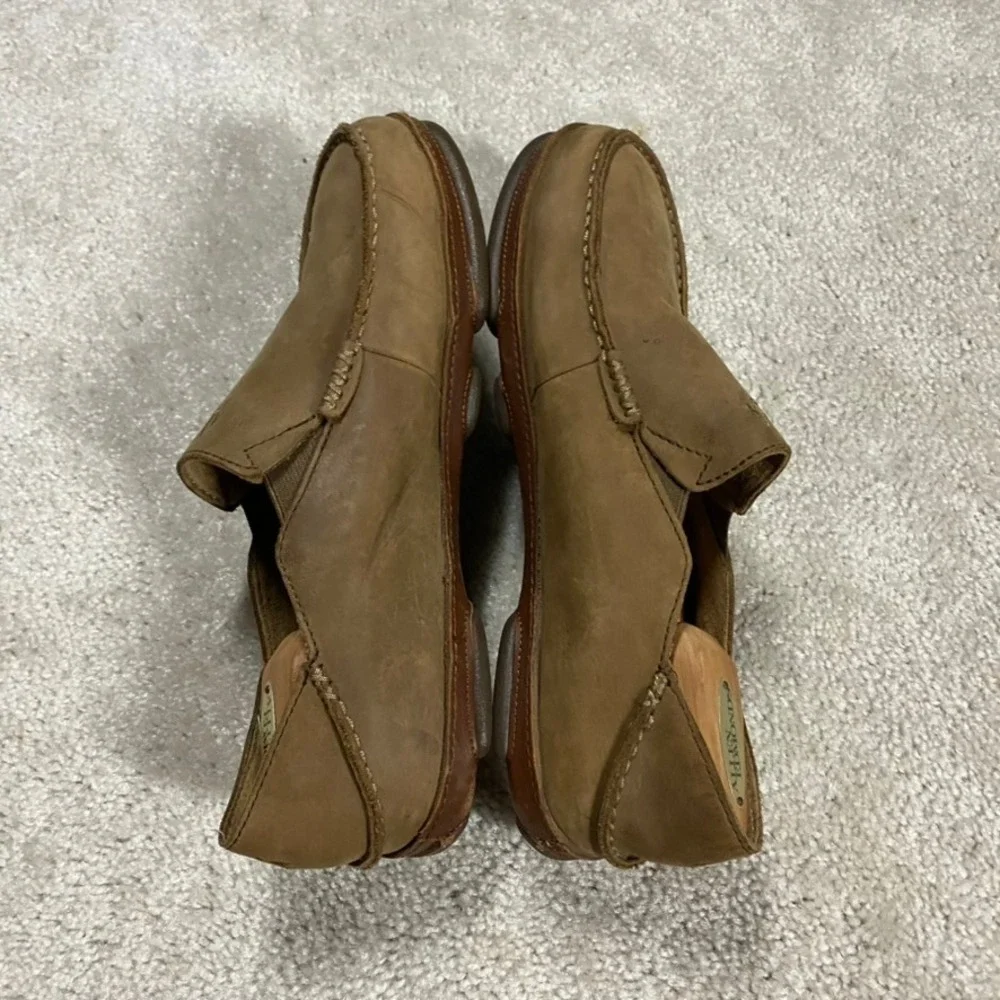 OluKai Moloa Shoes Mens 8 Leather Loafers Ray Toffee Slip On Driver Slipper